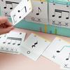 Note Training Card Rhythm Practice Card Piano Rhythm Training Cards Rhythm Flashcard Music Rhythm Learning Tools