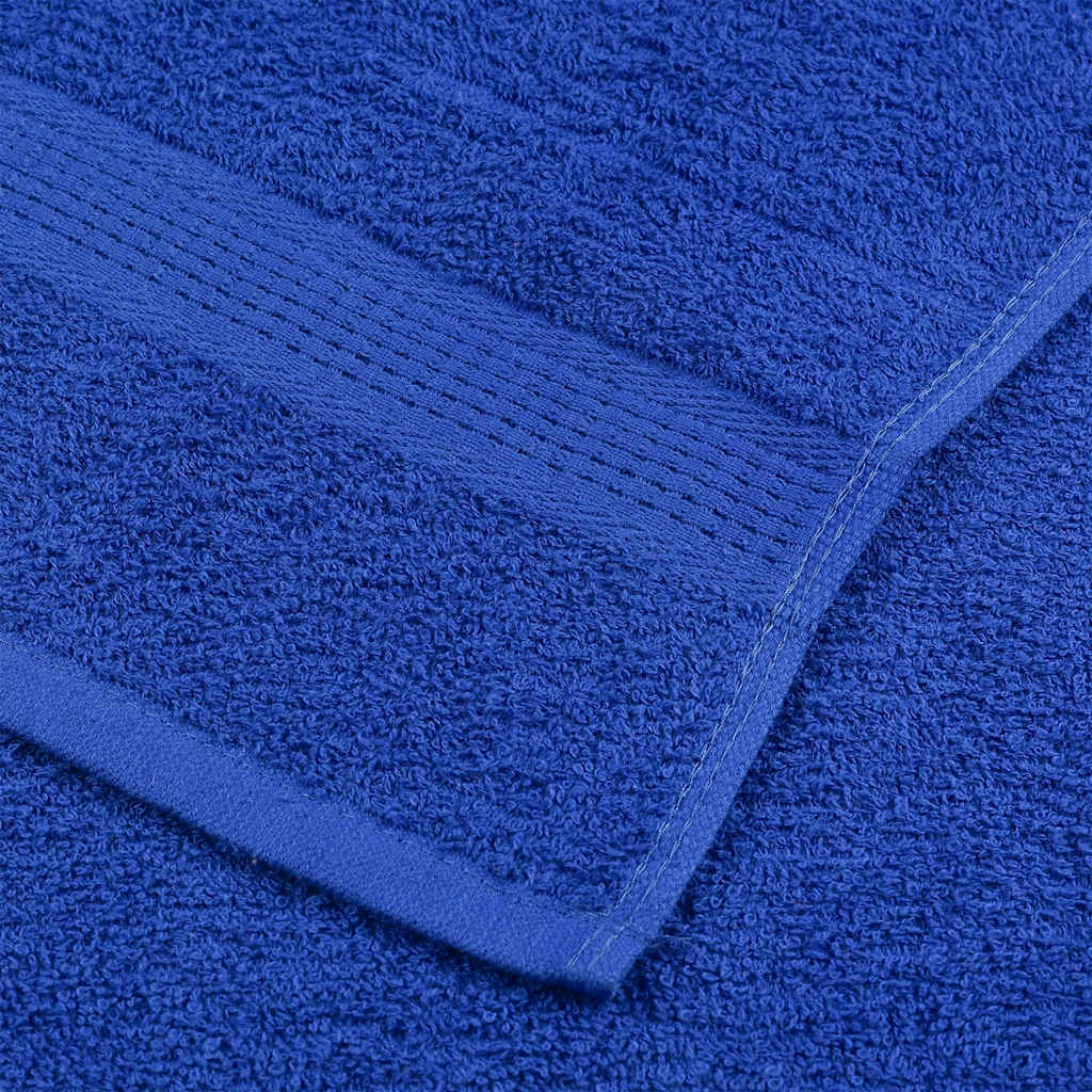FROGN Bath Towels 10 pcs. Blue 100 x 200 cm 360 g m²