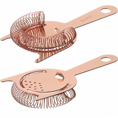 Bartender's Strainer Filter for Hawthorne Shaker 160 X 75 Mm Copper