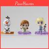 Elsa Olaf Frozen Pvc Model Set Collectible Figures Children Playroom Decor