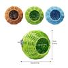 Imitation Rattan Weave Spherical Bird Breeding Nest Ventilated Hangable Bird Cage Summer Cool Breathable Parrot House Garden
