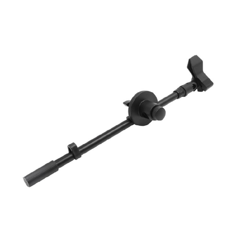 Leichter Mikrofon-Schwenkarm-Ständer mit Klemme, 360 Grad drehbar, arretierbar, Mikrofonklemmen-Halterung für verschiedene Mikrofonmodelle