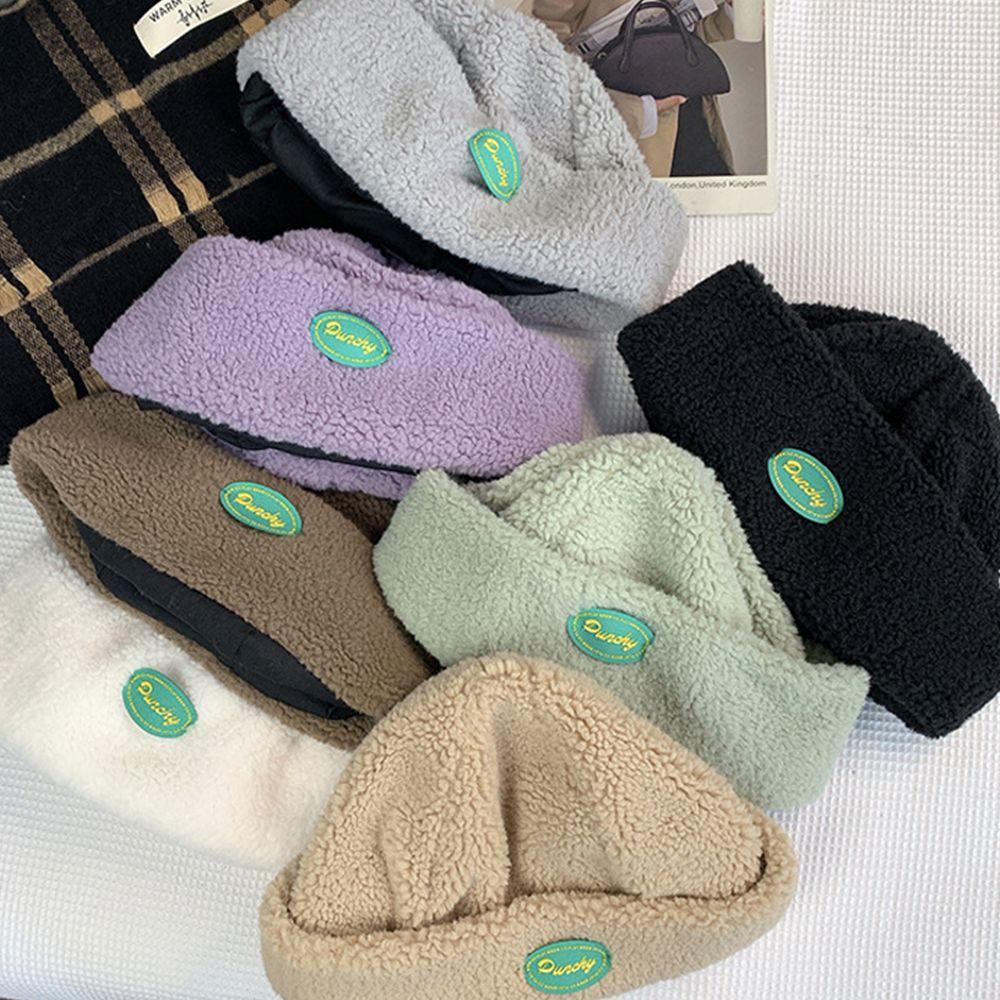 

Однотонная уличная солнцезащитная кепка осенне-зимняя шапка-тюбетейка женская плюшевая шапка корейский стиль кепка