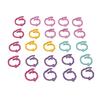 24Pcs Knitting Stitch   s Zinc Alloy Spiral Sheep Patt n Knitting   s for Fabric Crafts