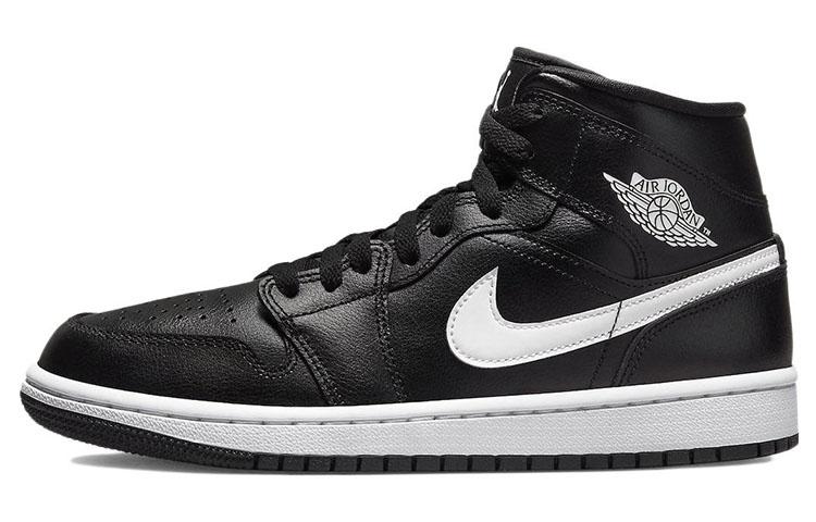 

Jordan 1 Mid Black White Women s DV0991-001 37.5