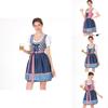 Oktoberfest Plain Dress Costume For Women Featuring Charming Vintage Style Design