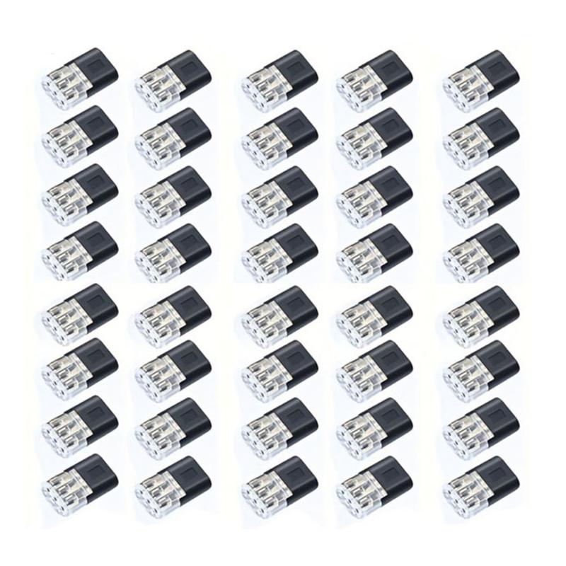 Universal Wiring Splicing Conectors Wire Connect Terminals Connectors 3Pin Bidirectional Pluging Cable Buckle