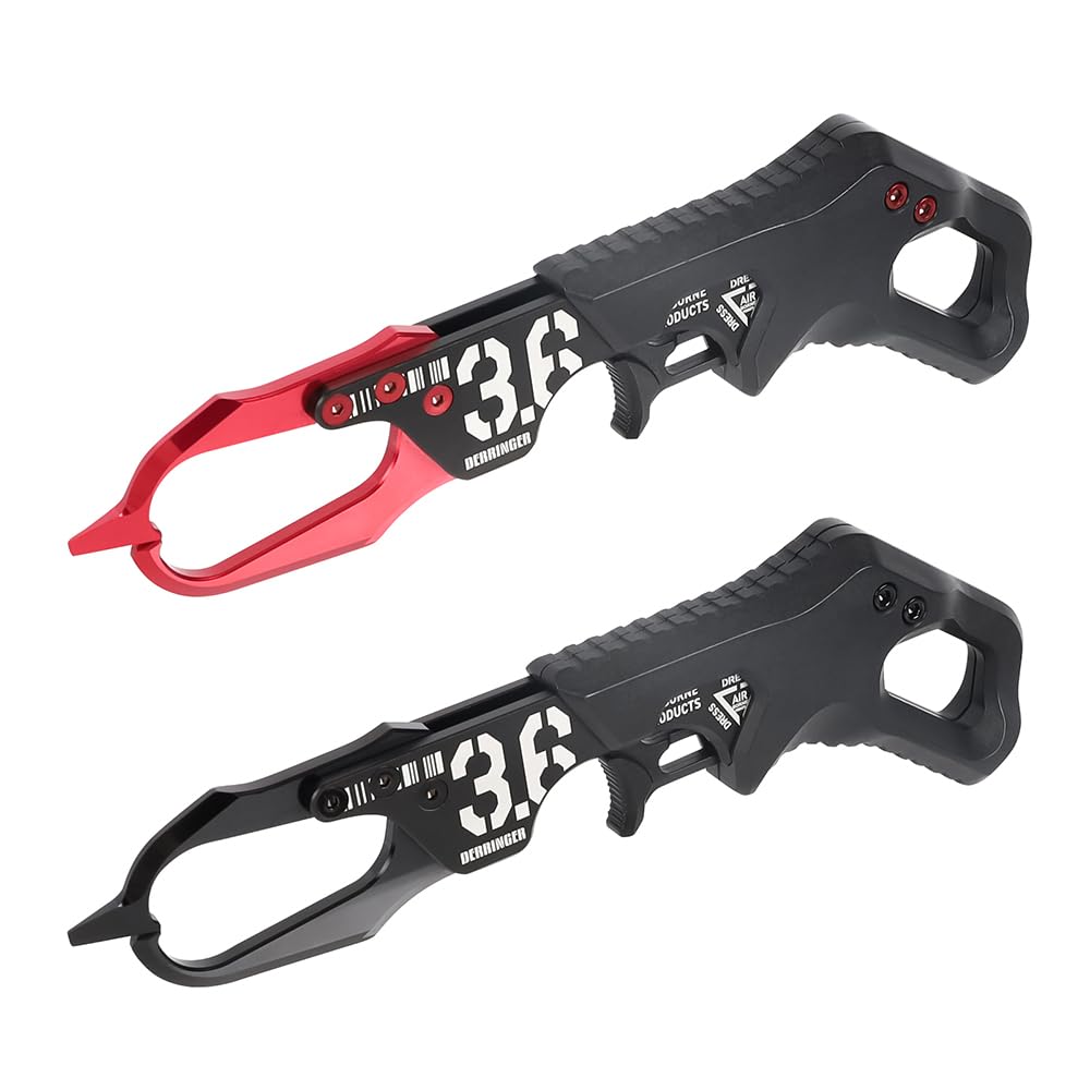 DRESS Derringer 3.6 Stealth Black Fischgreifer Fischgreifer Klein Leicht 96g Angelgreifer