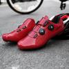 Autumn new color-changing reflective unlocked couple cycling shoes men's and women's road mountain bike shoes lock shoes
