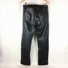 H.R.MARKET Hollywood Ranch Market Leather Riders Pants Black size 28(USED)