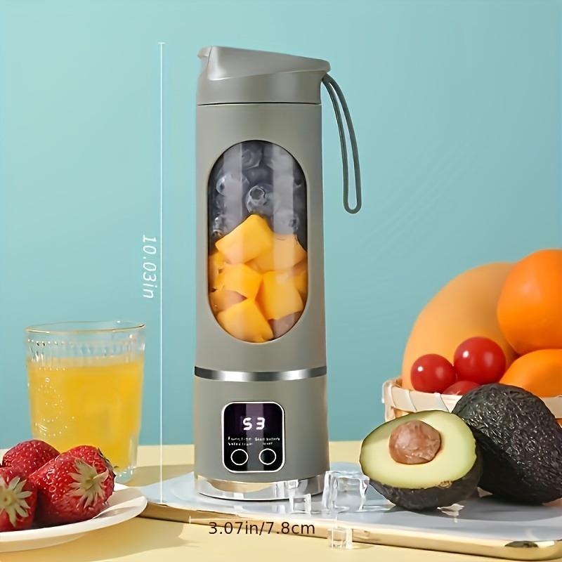 1PC Portable USB Rechargeable Blender & Juicer - Easy to Clean, Suitable for Fruit and Vegetable Drinks, Milkshakes