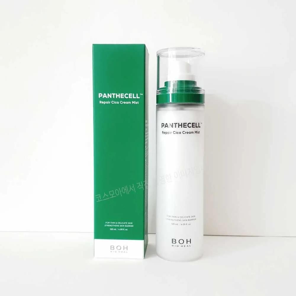 Bio Heal Boh Panthecell Repair Cica Cream Mist 120ml (Moisturizing cream layer + Fresh water layer)