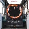 Supernatural Forces blanket Camping trip blanket Digital printing Office rest blanket Air conditioning blanket