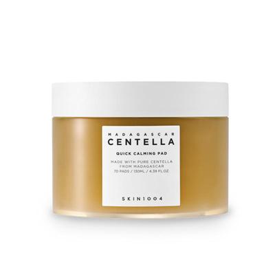 Almofadas de Tônico Calmante Rápido de Centella de Madagascar Calmante & Hidratante 70 Almofadas