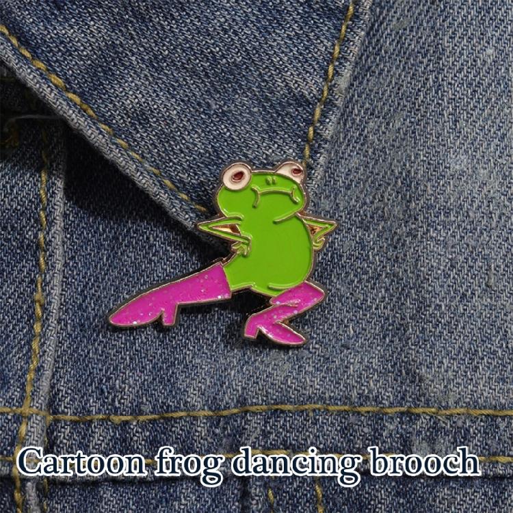 Pink Glitter Boots Frogs Pins Decorations Pink Glitter High Heel Frogs Brooch Pin Charm for Backpacks and Hats Decors