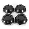 4 pezzi/lotto 68mm 62mm Tappo Centrale Ruota Auto Interno Coprimozzo Coprimozzo Cerchione Mozzo Disco ABS Nero Cromo Coprimozzo Copri Emblema Ruota