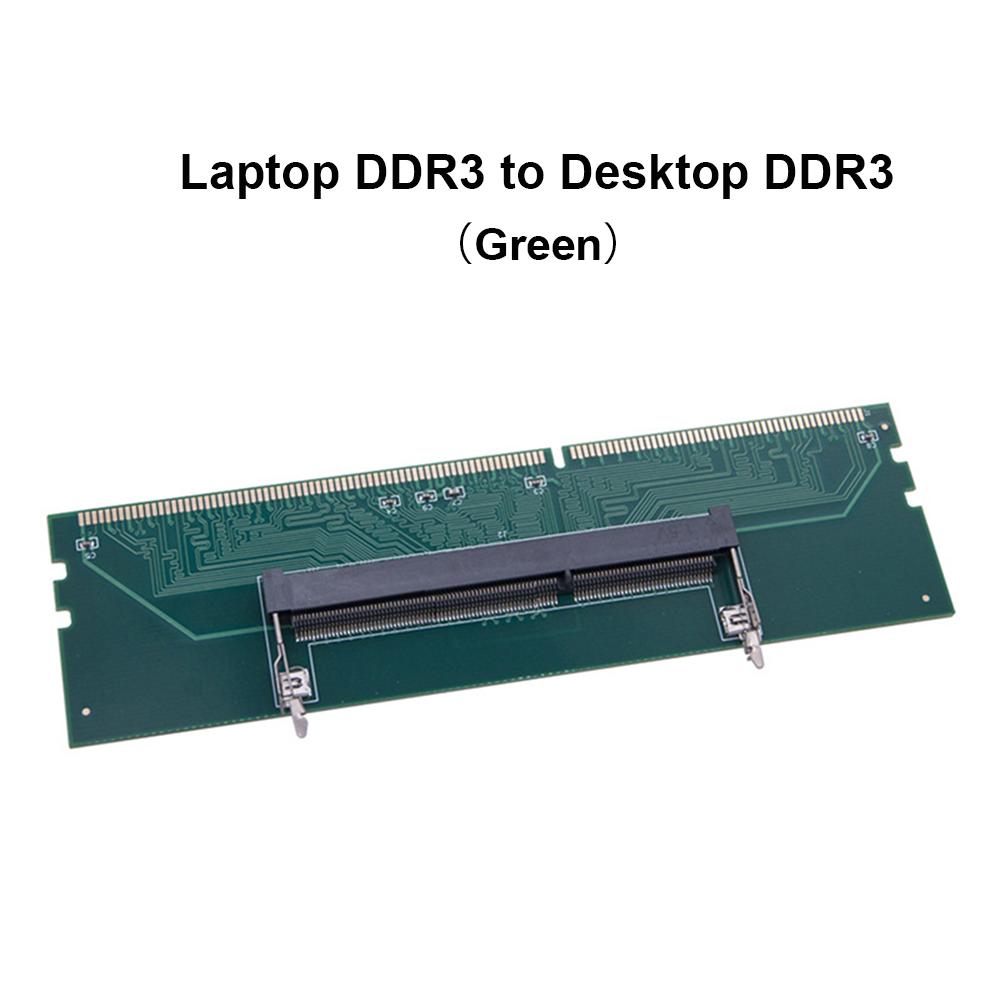 Tarjeta Adaptadora de Memoria para Portátil a Escritorio DDR3 DDR4 DDR5 Tarjeta SO-DIMM a PC DIMM Adaptador Conector RAM Mini Memory Stick
