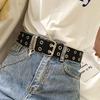 Leather New Punk Style Fashion Pin Buckle Jeans Decorative Belt Chain Belts for Women