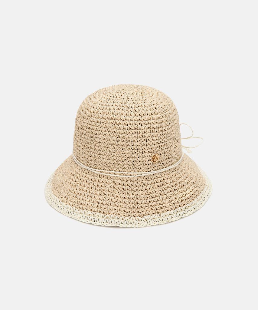 Hwaiteusaenjeu Branch Ribbon Cloche Hat Antibes (2 Colors)
