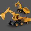 Bulldozer Excavator Simulation Dump Truck Model Children Toy With Joints Movable