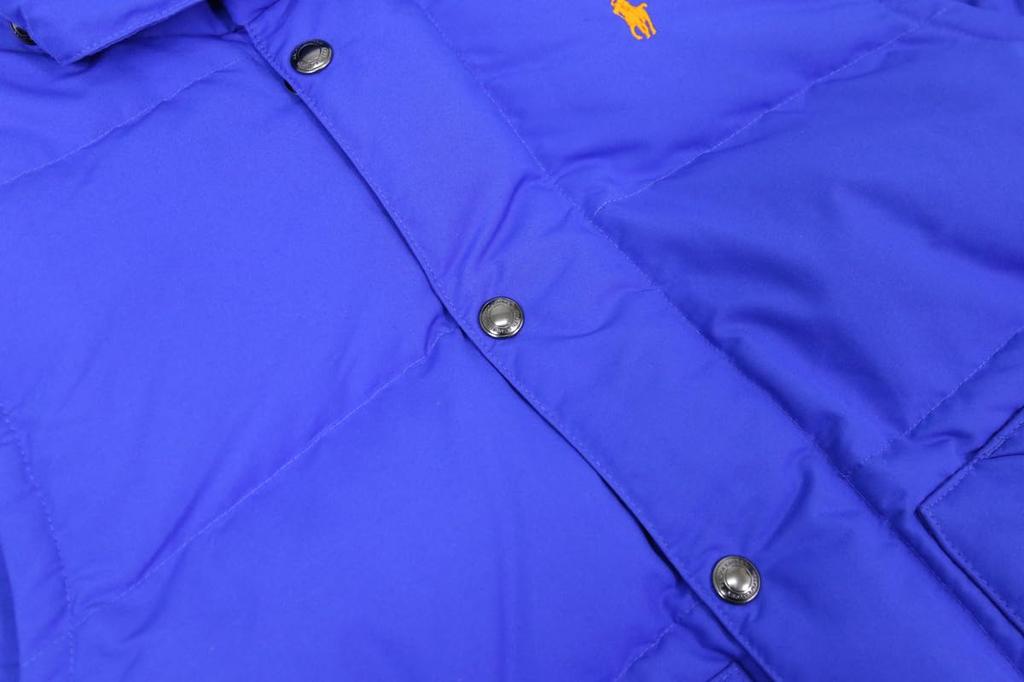 POLO RALPH LAUREN Down Size 0101963 Boys' 2-Way Jacket/Vest/Parka, M, BLUE, [Used]