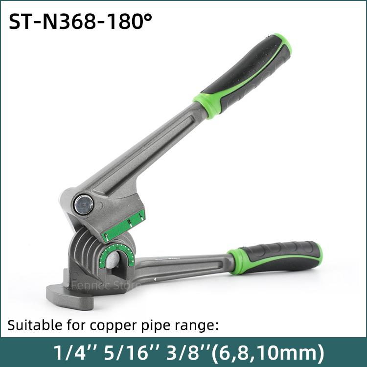 6/8/10mm 3 In 1 Copper Tube Bender Manual Lever Type Bender Pliers Refrigeration Repair Tool  for Copper, Brass, Aluminum Pipes