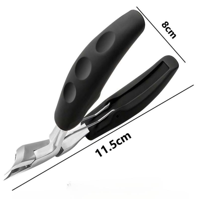 Heavy-Duty Nail Clippers For Thick Hard Toenail Cutter Long Inclined Arc Blade Manicure Scissor Tools
