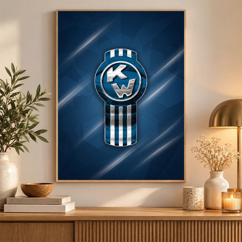 Kenworth Diamond Painting Kit 5D Full Drill DIY Diamond Mosaic Wall Art Home Decor