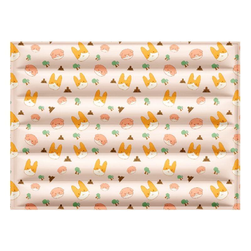 

Летний Новый Ледяной Коврик для Питомцев Коврик для Охлаждения Летом для Кошек и Собак Подстилка в Кеннель Ледяной Коврик Кошка Товары для Питомцев M102 beige dog 30X40CM