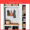 Modern Stainless Steel Bathroom Wall Hook Organizer With Multifunction Hanging For Kitchen And Shower