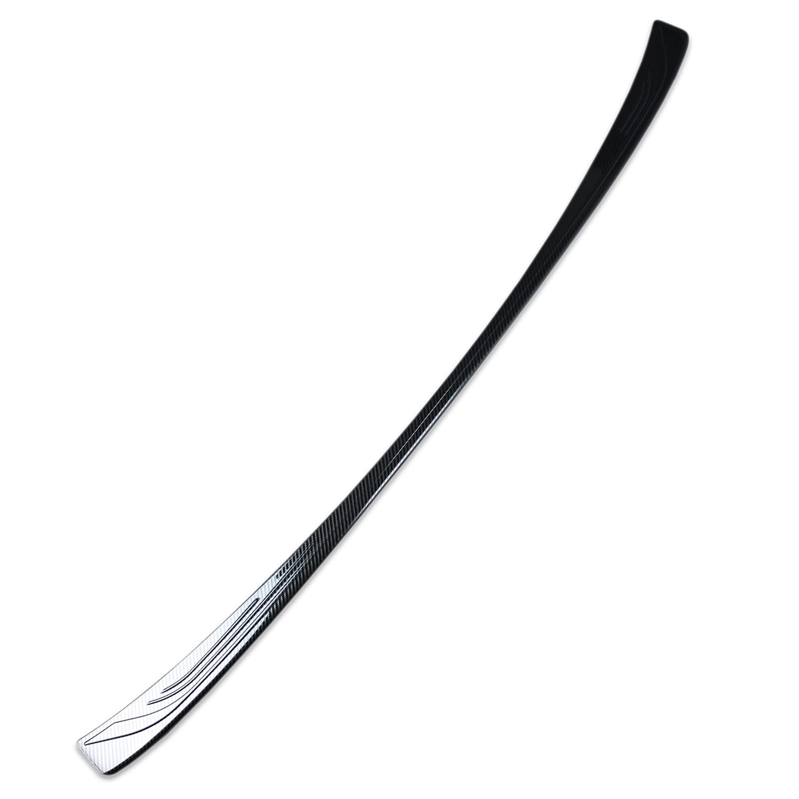 

RUIQ Эксклюзивный внешний из нержавеющей стали для Lexus New 20 Series, накладка на ступень заднего бампера, защита от царапин, эксклюзивно разработан для LEXUS NX Carbon