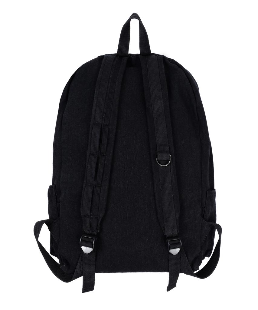 Rssc Raw Cut Denim Backpack - Black