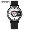 Sanda Nylon Strap Quartz Watch - Simple, Thin, Creative Dial, Waterproof, for Students and Sports