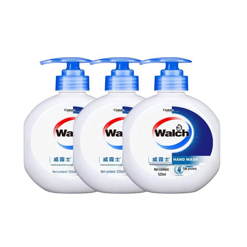 

Walch Silk Protein Antibacterial Hand Wash (3 x 525ml)