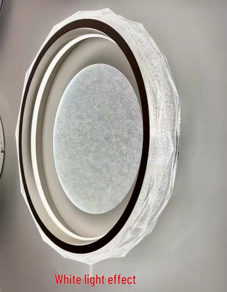 2025 Italian Minimalist Luxury Crystal Ceiling Light for Bedroom & Dining Room