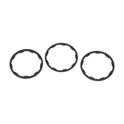 3Pcs Bike Flywheel Gasket Aluminum Alloy Corrosion Resistant Lightweight 1mm 1.5mm 2mm Bicycle Washer