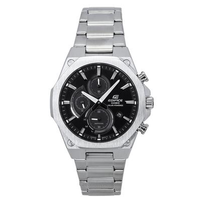 Edifice Slim Line Chronograph Analog Solar EFS-S570D-1A EFSS570D-1 100M Montre Homme