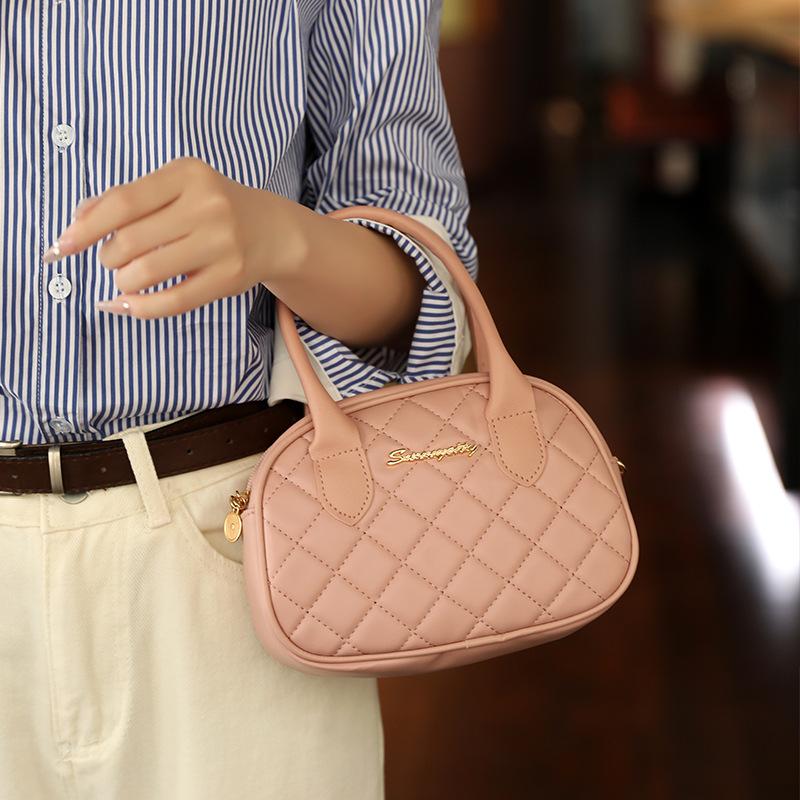 JYL TS Women's Sling Bags Pillow Bag 091 Crossbody PU Rhombus Korean Women Bag