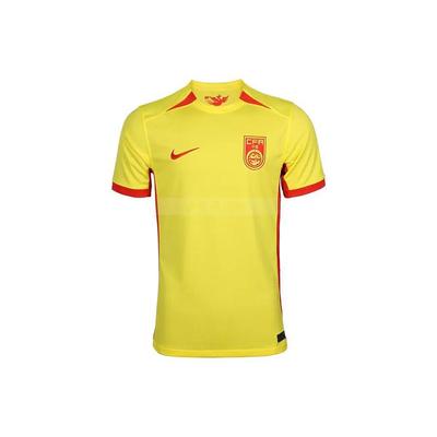 Nike Maglia da Calcio Traspirante ad Asciugatura Rapida Serie Coppa del Mondo 2023, Edizione Fan, Divisa da Trasferta Top Unisex Giallo DR3973-731