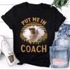 Ace Ventura Pet Detective Put Me In Coach Vintage T-Shirt, Ace Ventura Shirt, Pet Detective Shirt, Comedy Film Shirt, Jim Carrey Shirt