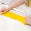 Extended Wristband Cleaning Gloves 2PCS Household Gloves, Reusable PVC Waterproof Thickened Work Non Stick for Scrubbing Multi Purpose Dishwashing And
