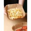100pcs Paper Air Fryer Liners, 6-Inch Non-Stick Circular Baking Paper, Compatible With Most Air Fryers