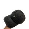 Rhinestone Fashion Rabbit Washed Baseball Cap Women's Spring and Summer Soft Top Versatile Comfortable and Stylish Design Cap