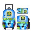 Geometrydash Backpack Geometrydash Elementary And Secondary School Printed Tie Rod Backpack