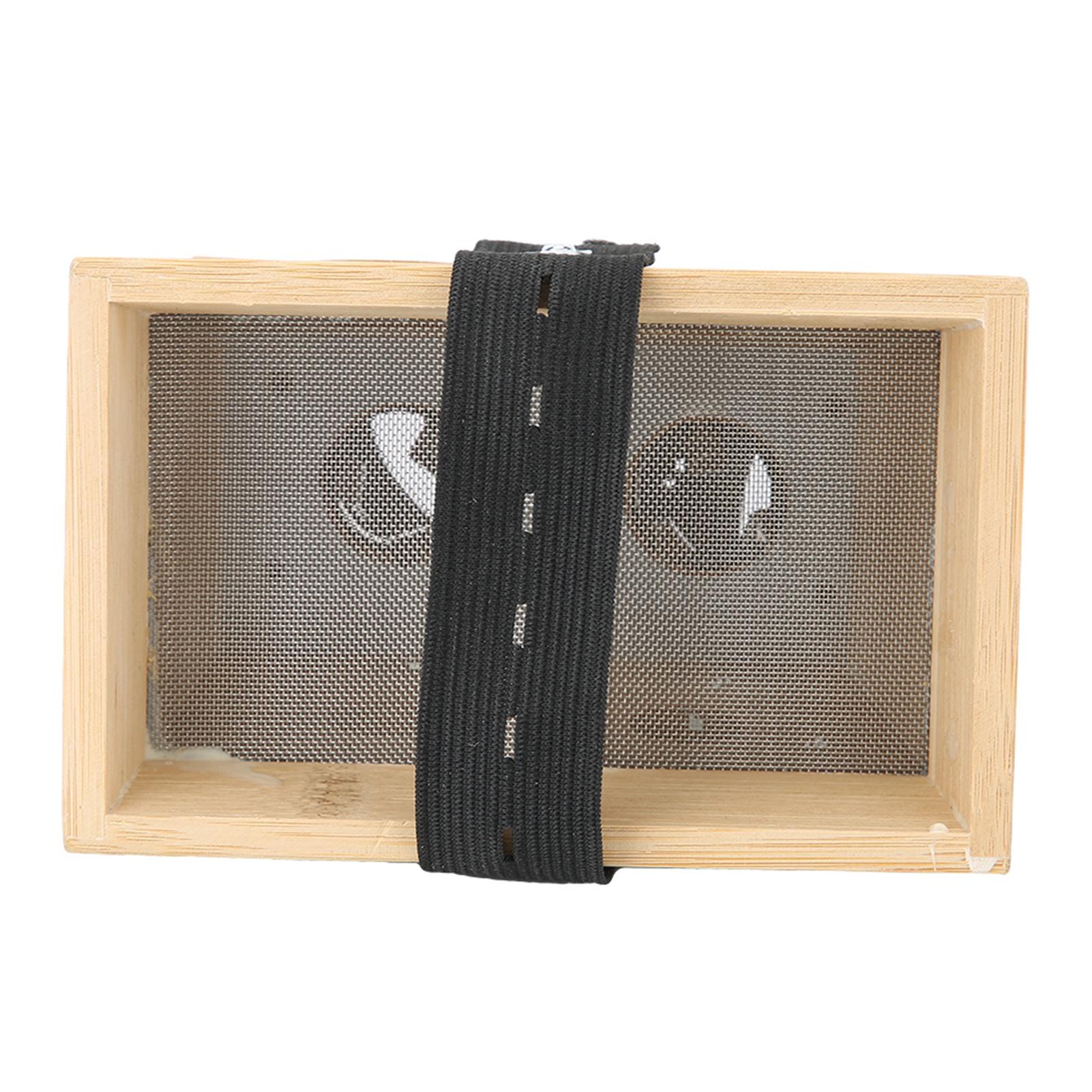 

2 Holes Bamboo Moxa Moxibustion Box Moxa Roller Stick Holder Moxibustion Tool