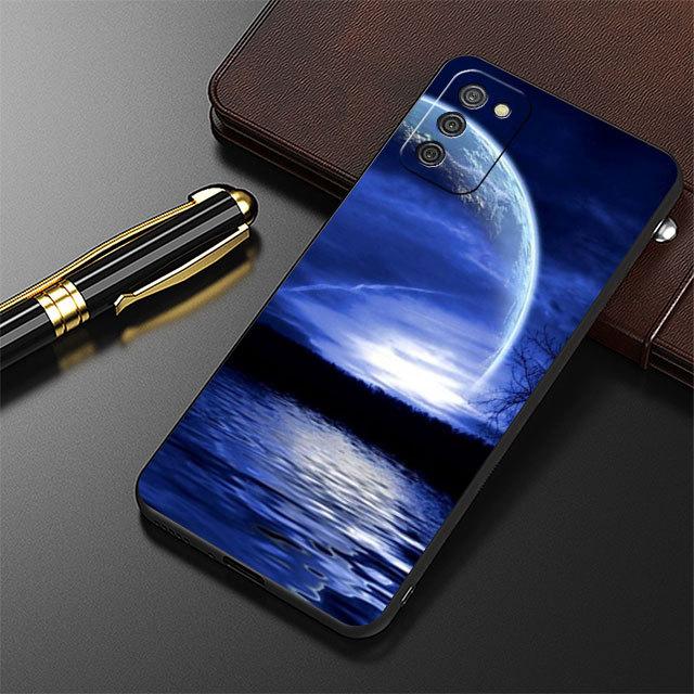 Sky Full Moon Fall Funda Für Samsung Galaxy A32 A71 A22 A12 A72 A11 A52 5g A51 4g a13 A21s A41 A23 A73 Silikon Coque