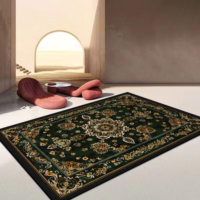 Vintage Persian Carpet for Living Room Decoration Rugs Large Area Bedroom Washable Rug Non-slip Sofa Coffee Table Mat 200x300cm