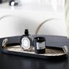 AEE4-Woven Storage Tray Iron Jewelry Desktop Storage Tray Cosmetic Key Jewelry Tray Metal Decorative Tray