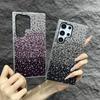 Luxury Gradient Rhinestones Glitter Stylish for Samsung S24/S23/S22/S21 Ultra Plus TPU Frame Phone Cover Protective Diamond Case