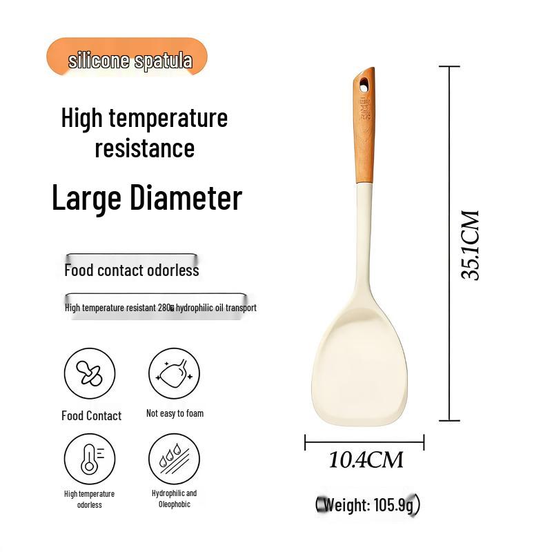 Heat-Resistant Silicone Non-stick Spatula